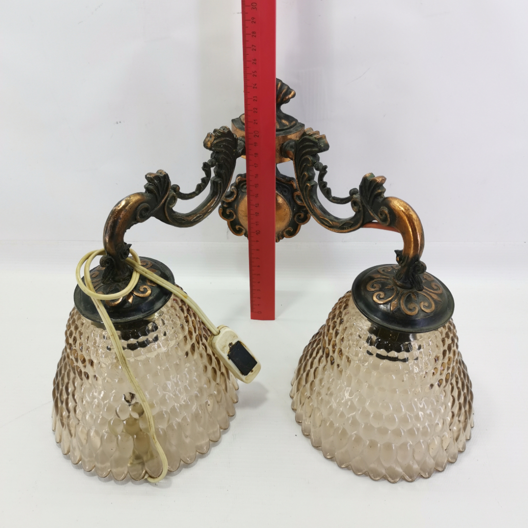 Светильник настенный (бра) на две лампы. Картинка 12